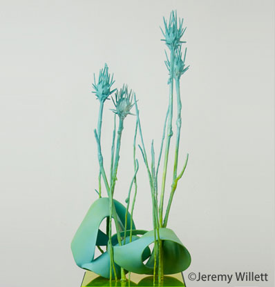 ジェスモナイト彫刻 Jeremy Willett