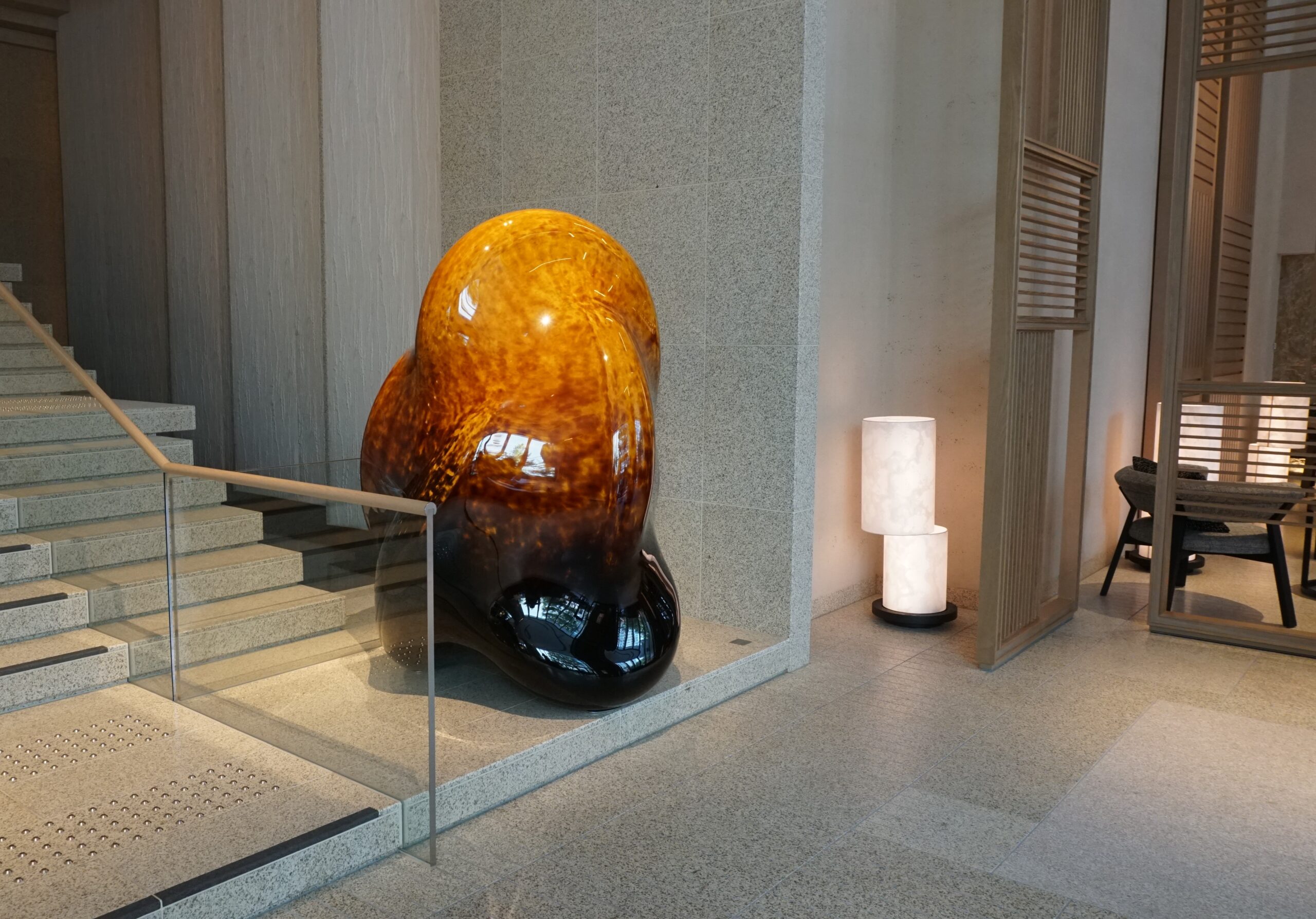 世界遺産　那智の滝　漆盆　漆器　置物　インテリア　工芸品　美術品　A3041 石塚 源太 – Inner Cycle | Jesmonite Japan